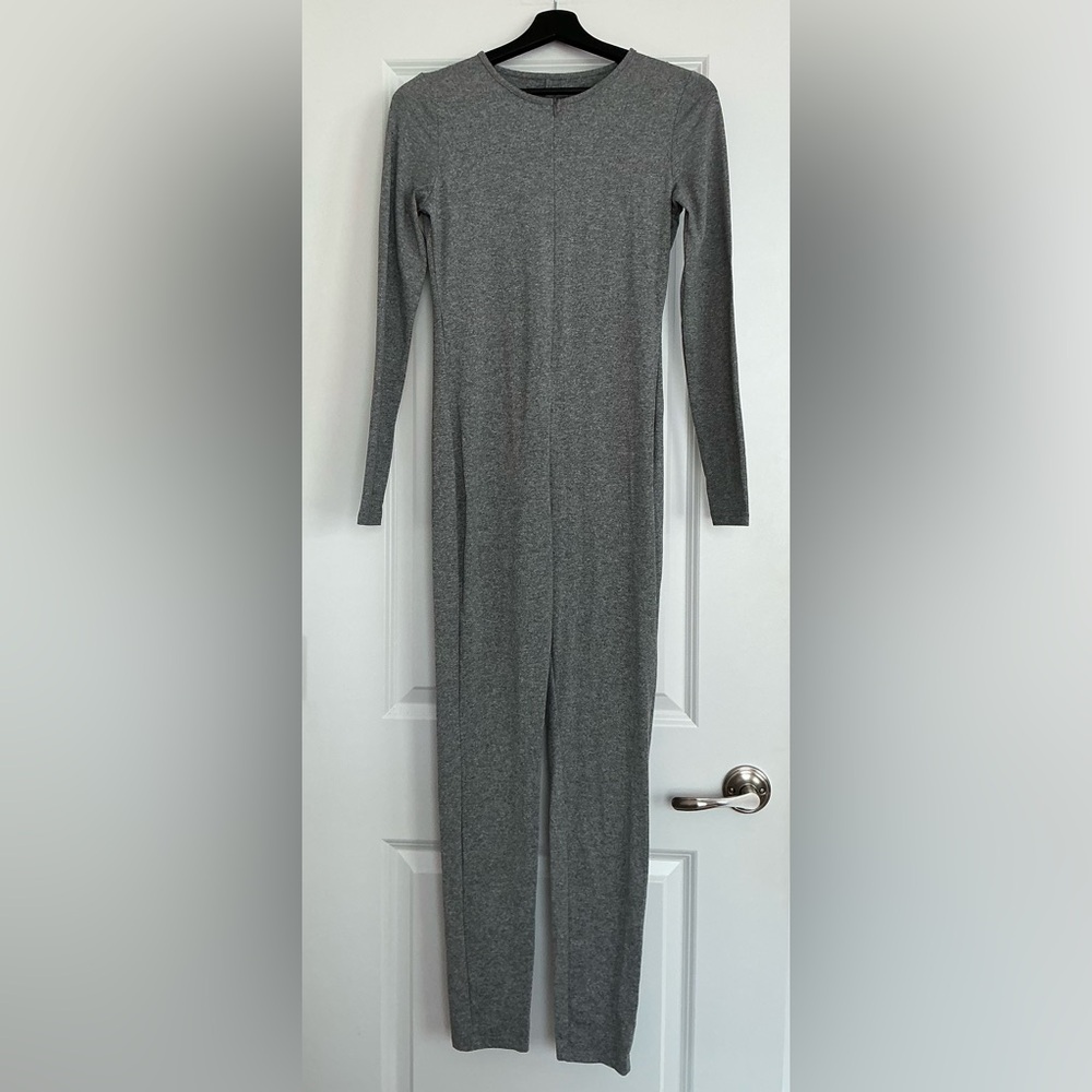 SHEIN Charcoal Women's Jumpsuit - Picture 2 of 5